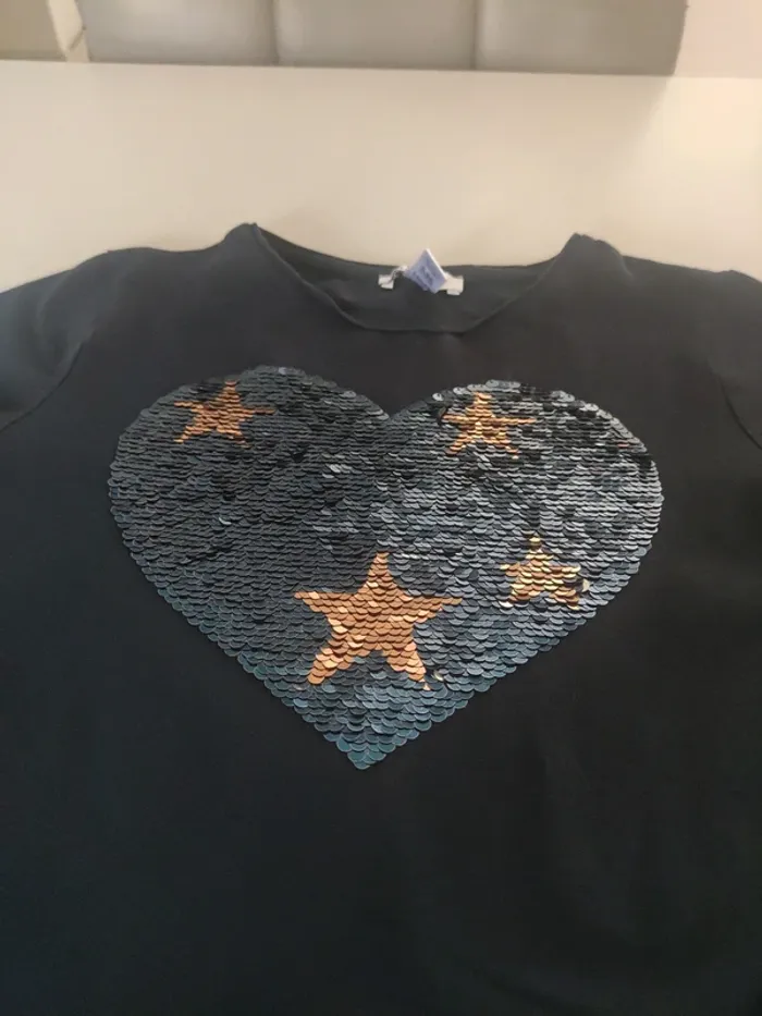 Tee-shirt à sequins - photo numéro 5