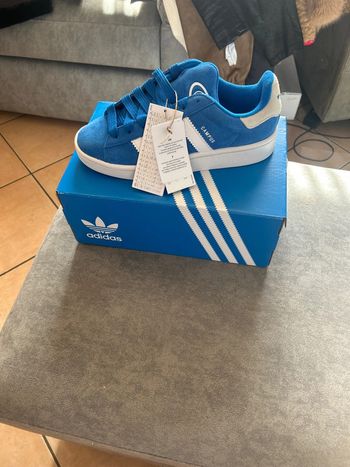 Baskets Campus Adidas bleues