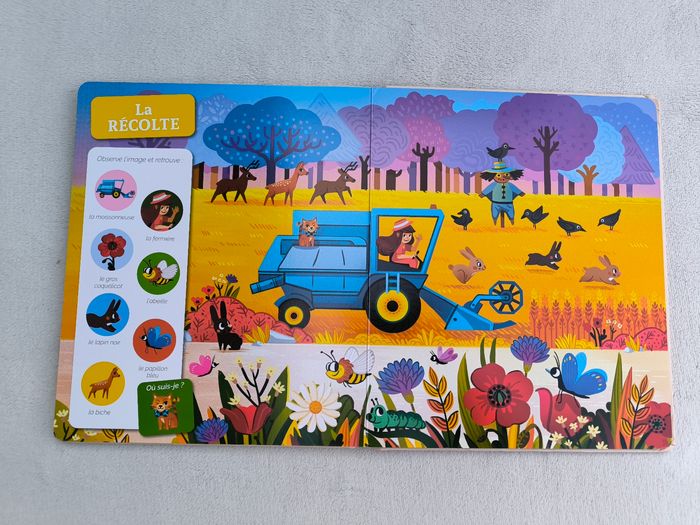 Livre Cherche et trouve à la ferme Auzou - photo numéro 6