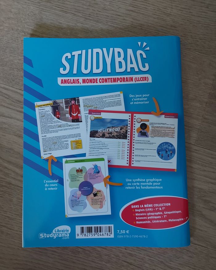 StudyBac - Anglais, monde contemporain (LLCE) - 1re & Tle - photo numéro 2