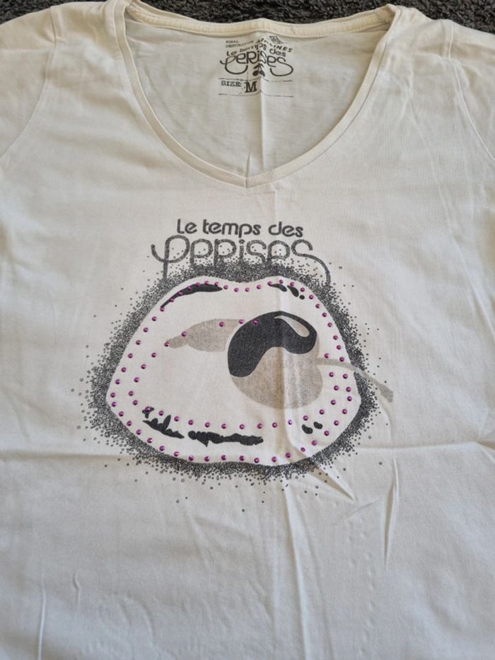 Tee shirt le temps des cerises - photo numéro 2
