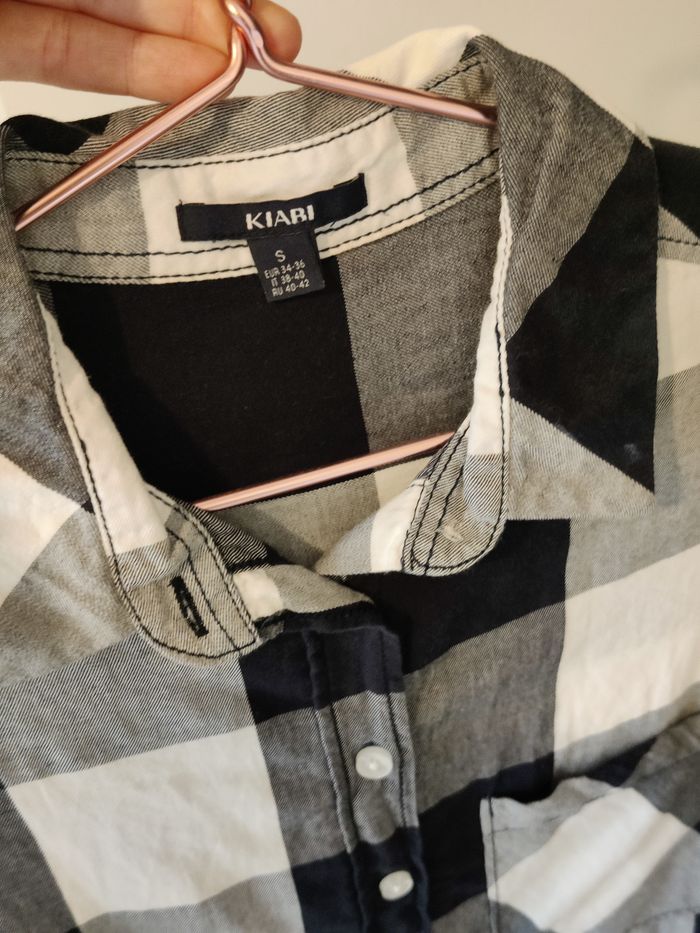 Chemise à carreaux Kiabi Taille S - photo numéro 4