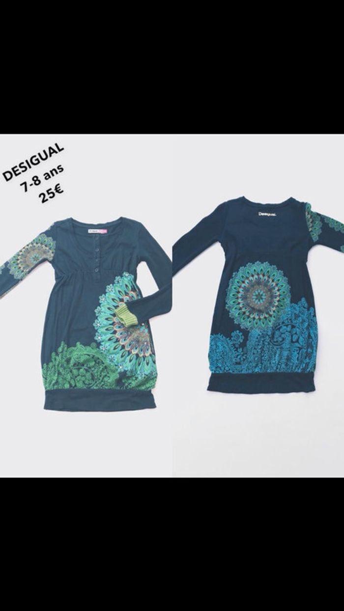 Robe desigual 7-8 ans