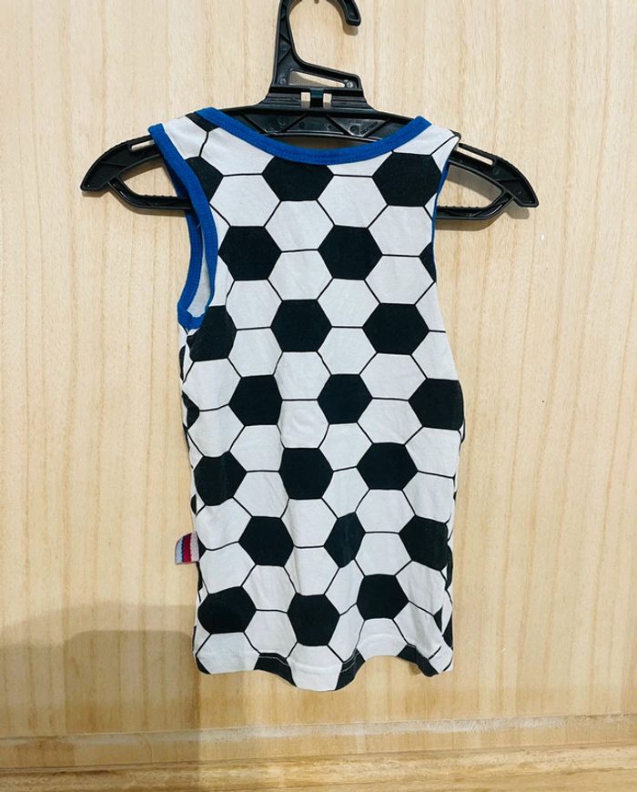 Débardeur foot sans manches 92 cm - photo numéro 3