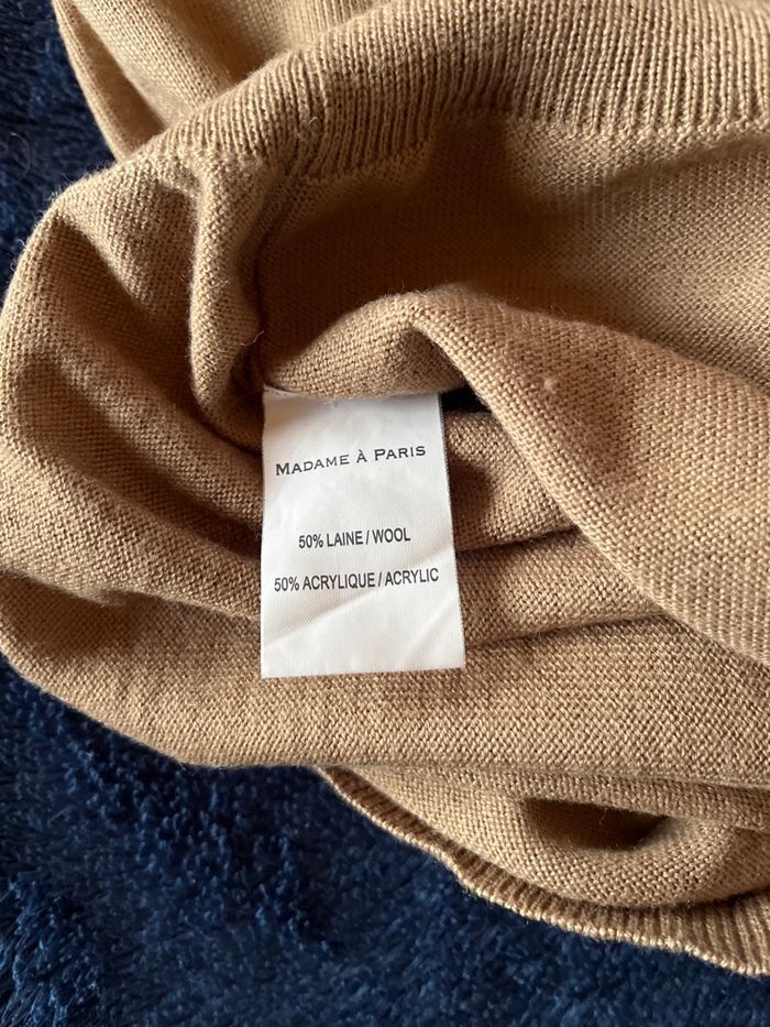 Petit pull cognac - photo numéro 5