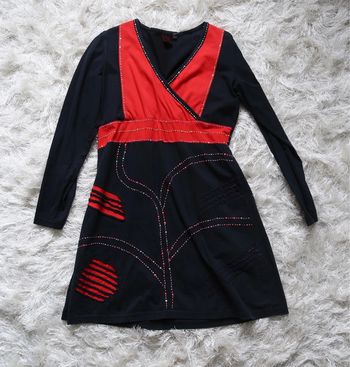 Robe aller simplement 38 coton vintage