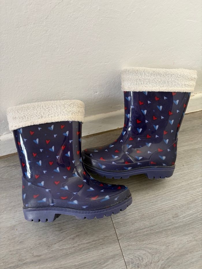 Bottes de pluie fourrées - photo numéro 3