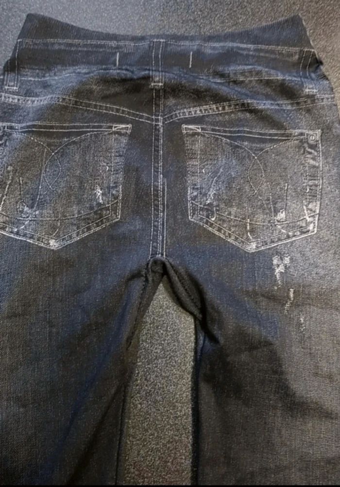 Legging effet jean - photo numéro 6