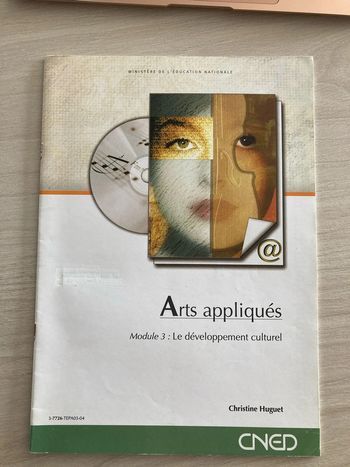 Fascicule CNED Arts appliqués : Développement culturel