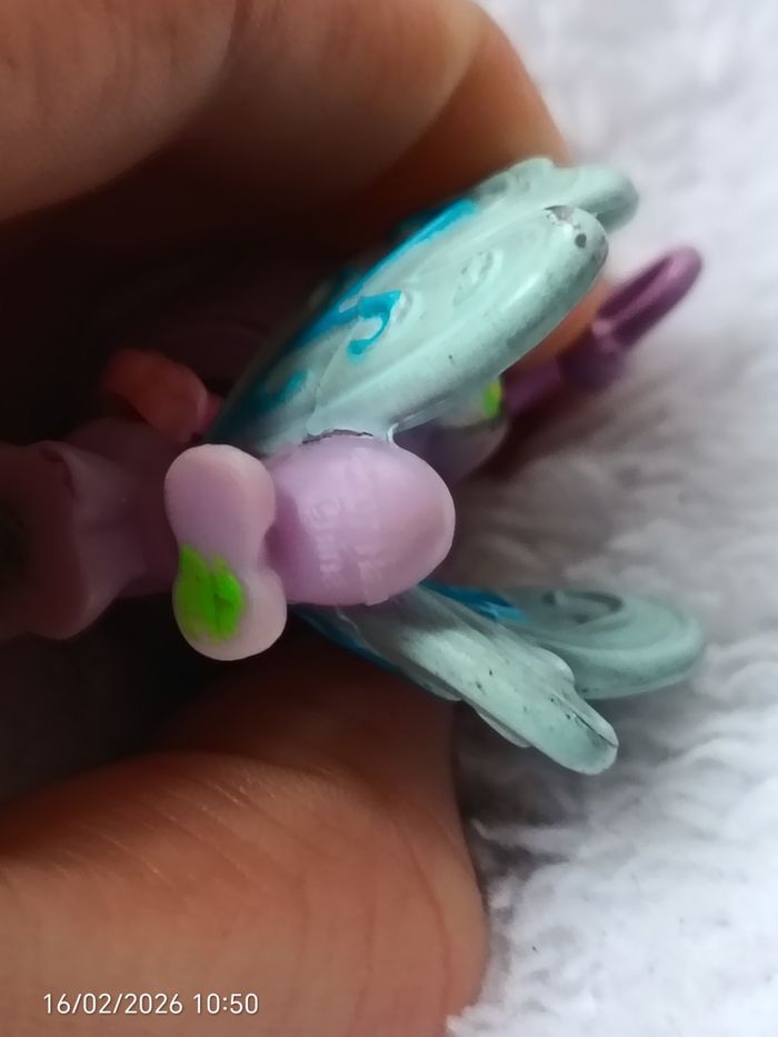 Littlest Pet Shop Papillon Mauve #478 - Authentique LPS - photo numéro 3