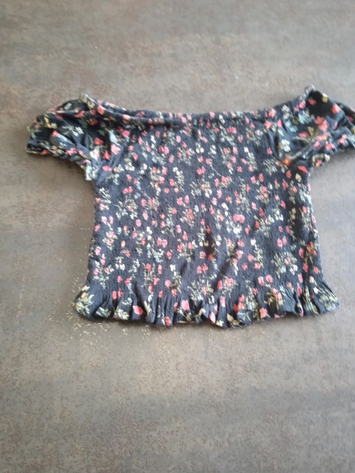 Haut court élastiquée Kiabi 10 ans