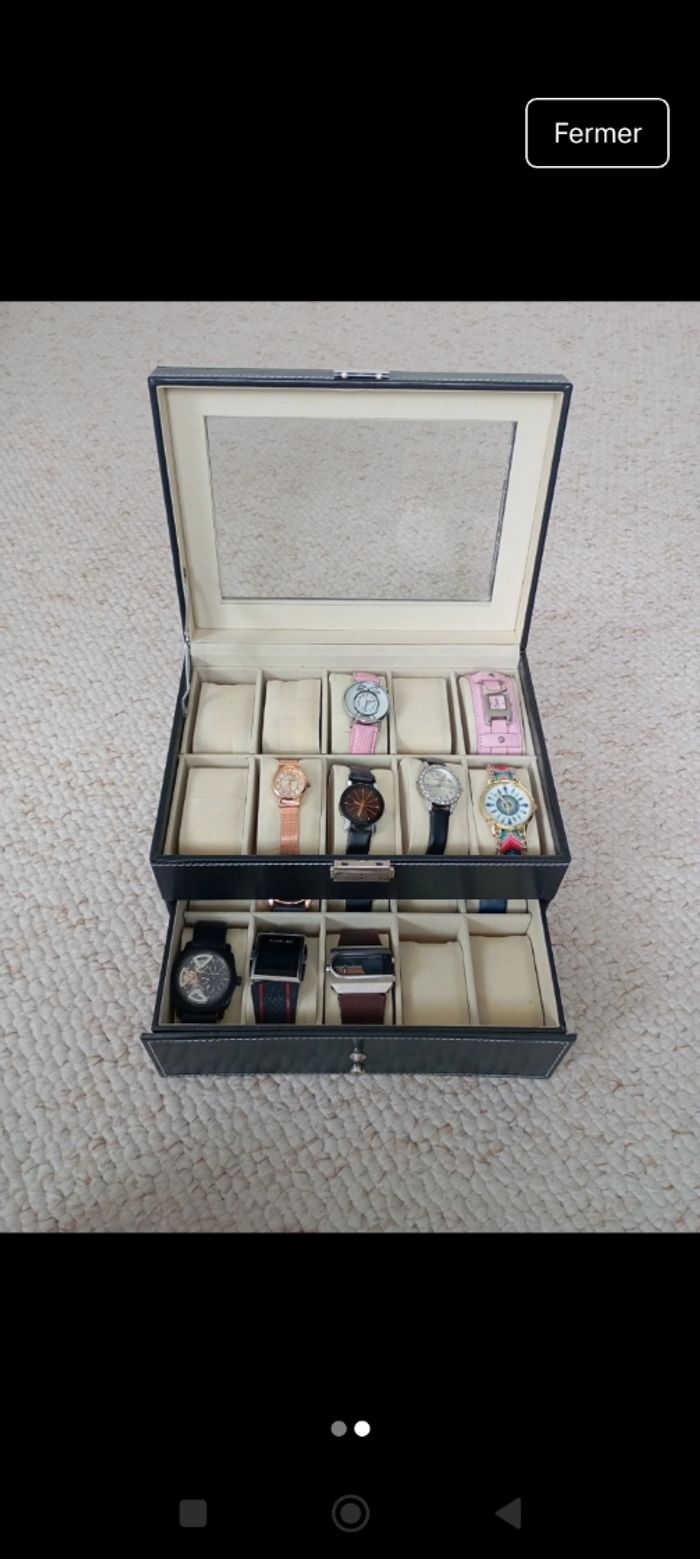 Coffre a montre - photo numéro 2