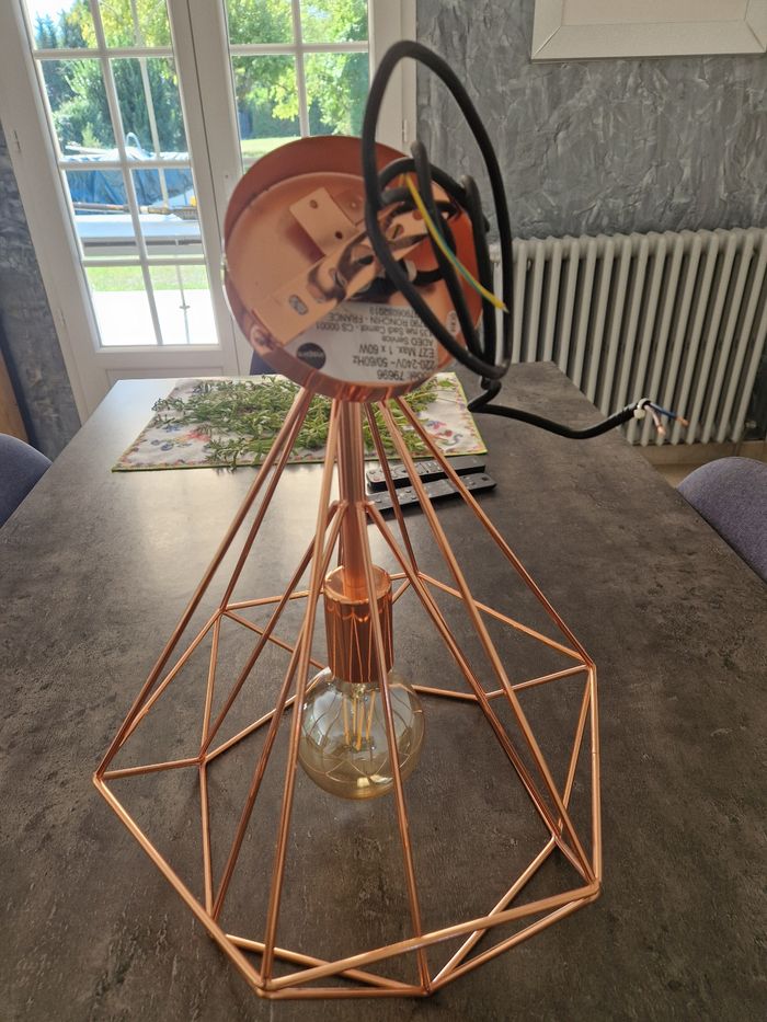 Lustre Rose Golde - photo numéro 2