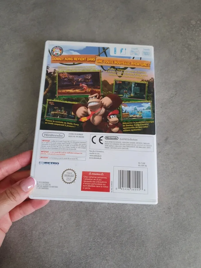 Jeu Wii Donkey Kong - photo numéro 3