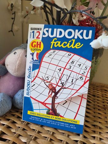 💜Sudoku facile force 1/2 Neuf