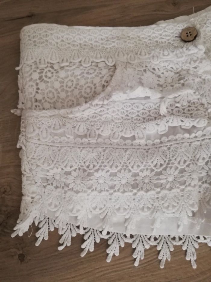 Short court blanc - photo numéro 4