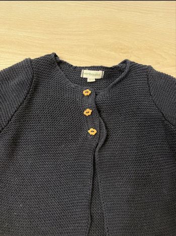 Gilet bébé fille 1 mois