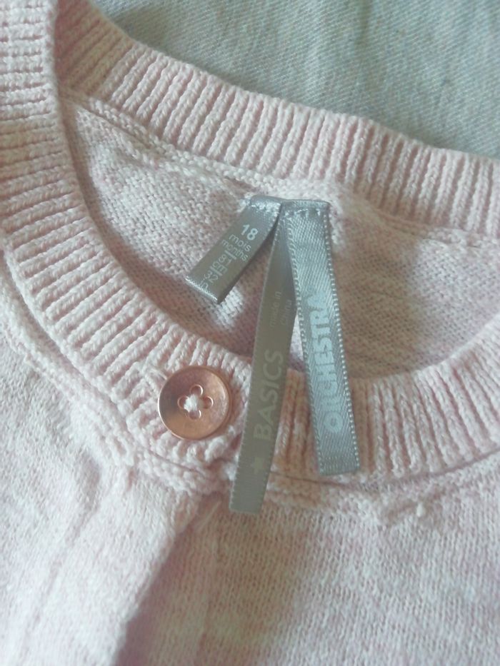 Gilet Maille Fille Neuf 18 mois - photo numéro 3