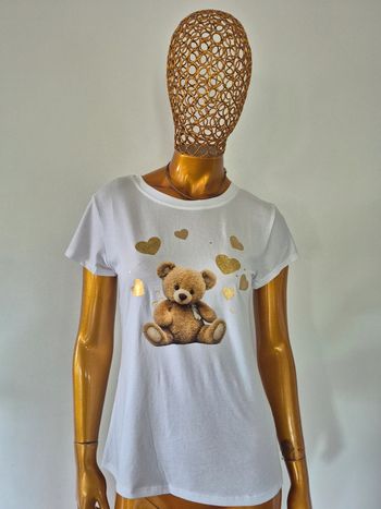 Tee-shirt Blanc Femme