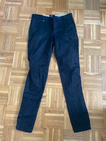 Pantalon Skinny noir pour hommes (Brice)