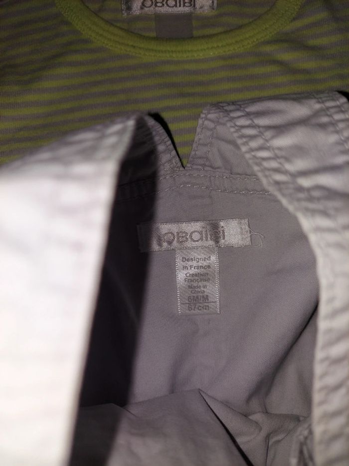 Ensemble 2 pièces 6 mois tbe - photo numéro 3