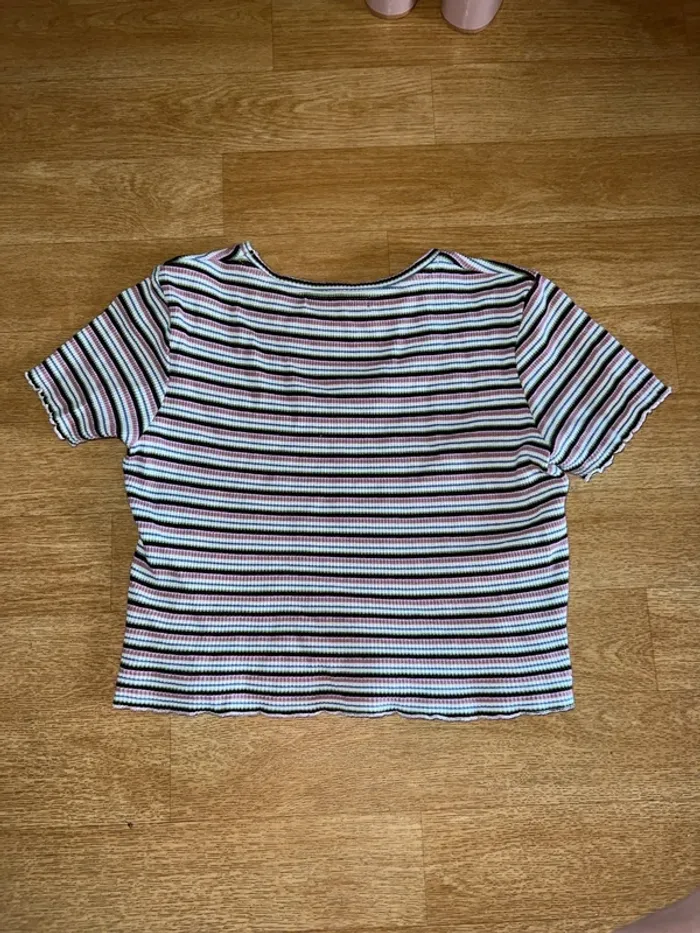 Tee-shirt côtelé - photo numéro 4