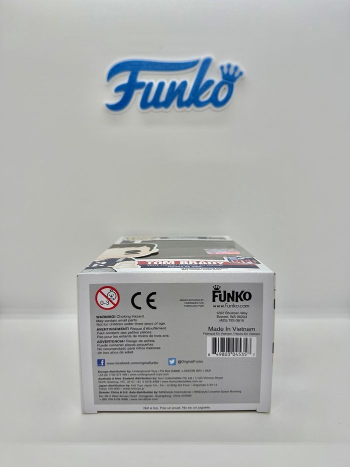 Funko Pop NFL Patriots Tom Brady 05 - photo numéro 7