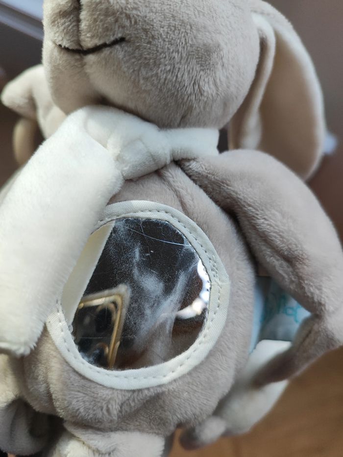 Doudou lapin d'activités baby nat - photo numéro 4