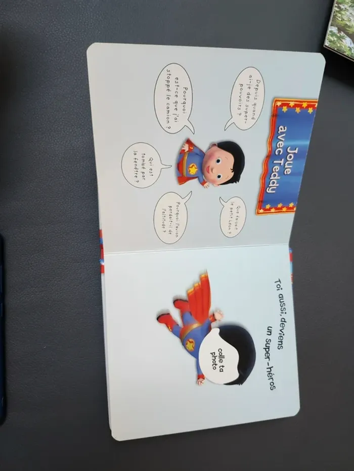 Livre enfant p'tit héros numéro 5 super héros fleurus - photo numéro 14