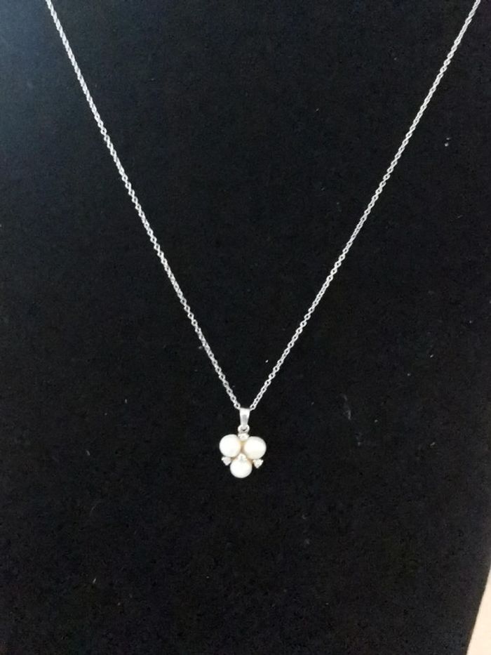 Collier. Perles d'eau douce. Apple & Cherry - photo numéro 3