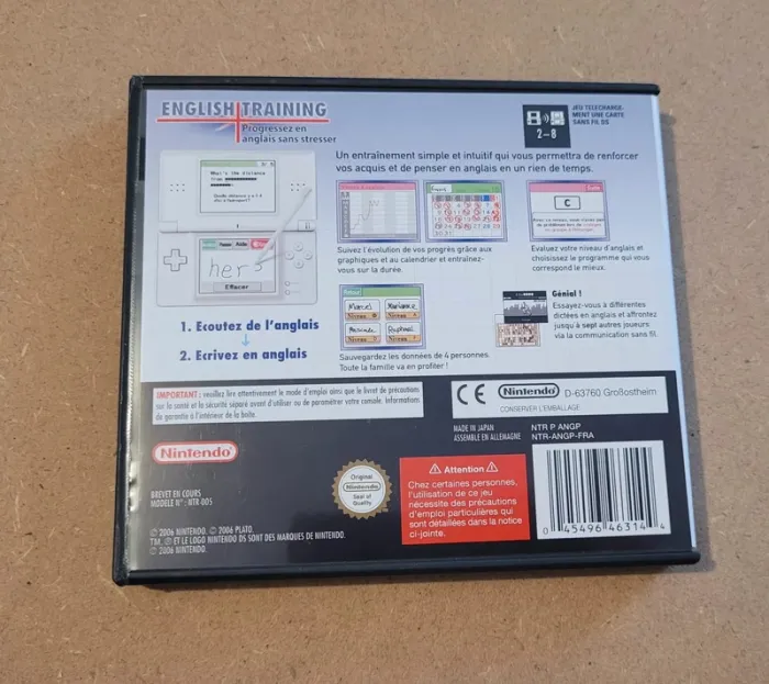 🎮 English Training / Nintendo ds - photo numéro 2