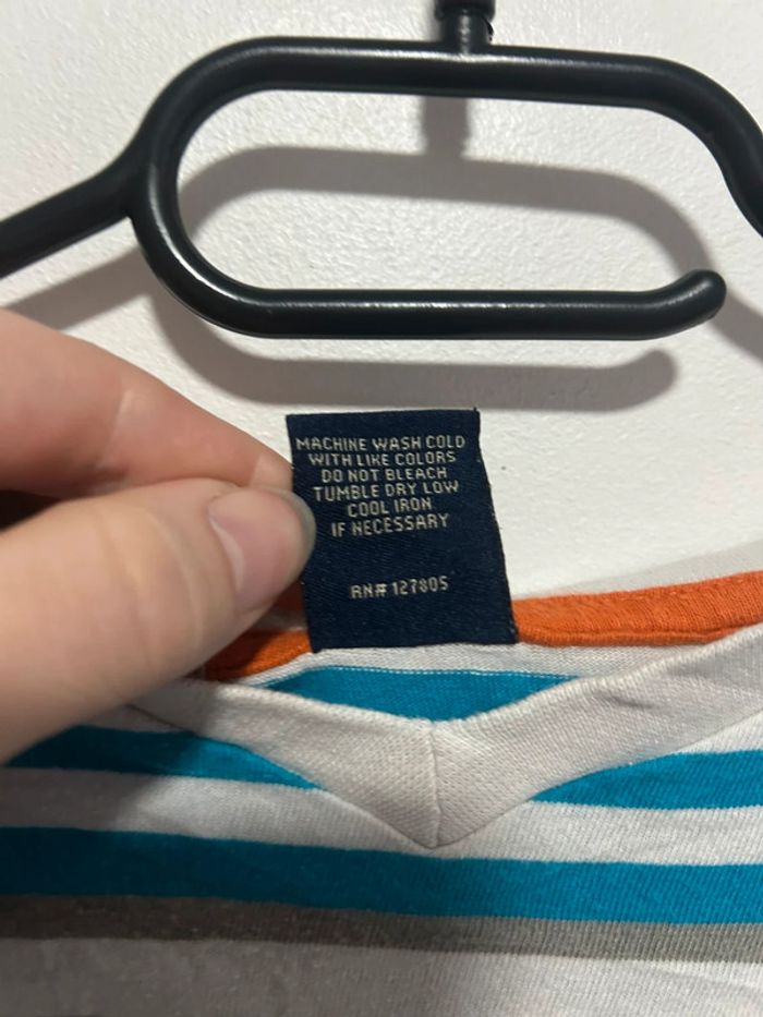 Mignon t-shirt à rayures • multicolore • taille 8 ans • US Polo ASSN - photo numéro 4