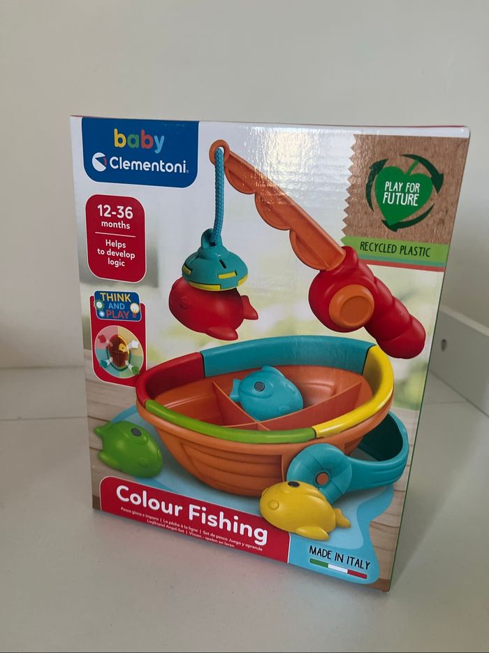 Pêche à la ligne bébé