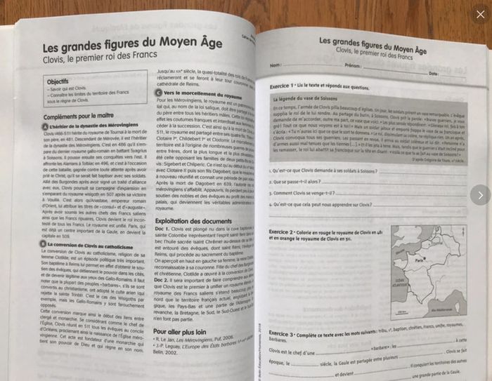 Questionner le temps et l'espace CE2 Cycle 2 Odyssée - Guide pédagogique - photo numéro 2