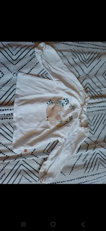 T-shirt okaïdi 12 mois