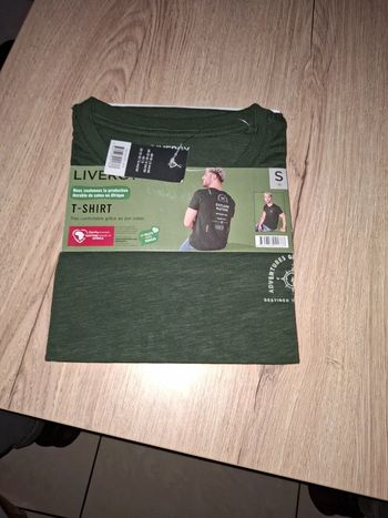 Tee shirt Livergy taille s neuf