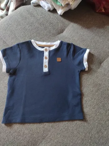 Tee-shirt manches courtes 12 mois obaibi