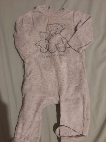 Pyjama velours T6M tex