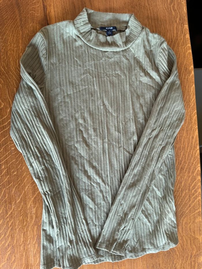 Tee shirt femme côtelé