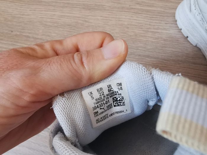 Baskets fleuries puma taille 22 - photo numéro 9