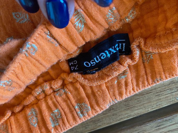 Short porte-feuille orange Inextenso 12 mois - photo numéro 2