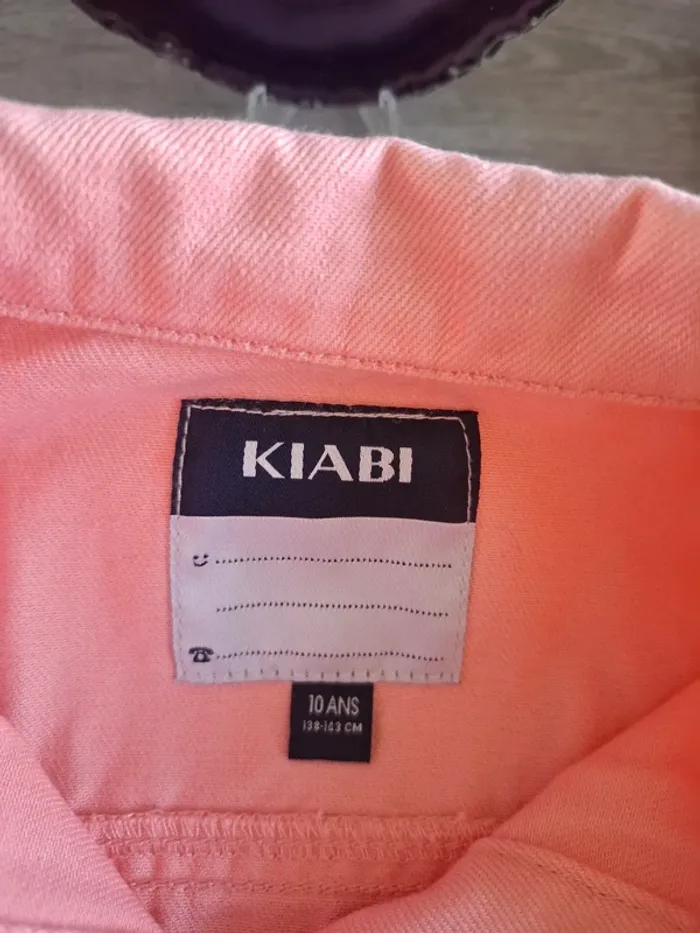 Veste en jean taille 10 ans kiabi neuve - photo numéro 3