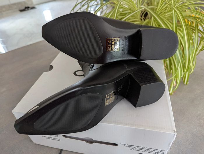 Santiags noires Aldo – Taille 37 – Neuves avec étiquette - photo numéro 7
