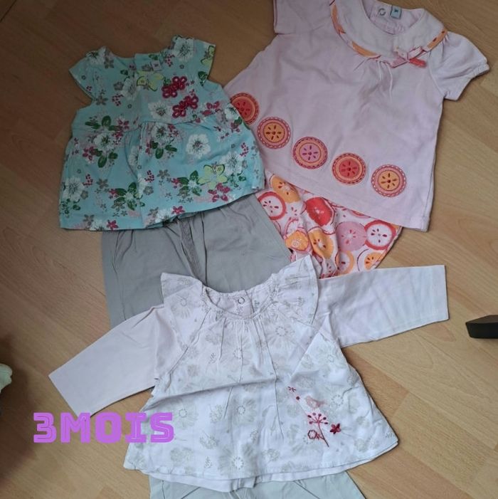 Lot 3 ensembles 3mois