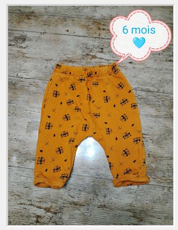 Joli pantalon sarouel coton garçon 6 mois 68cm