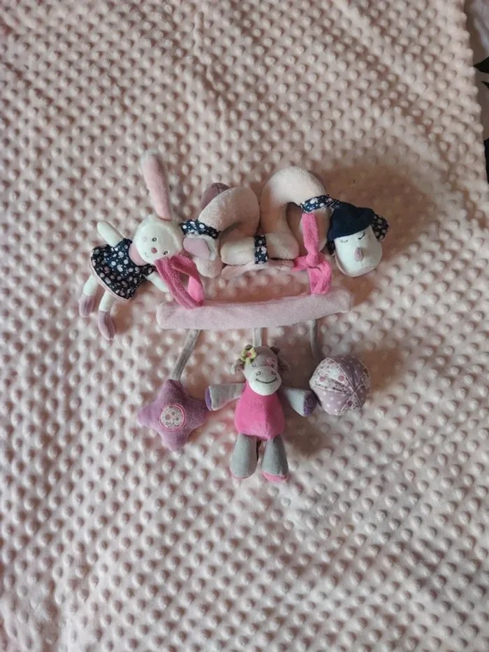 Peluche poussette