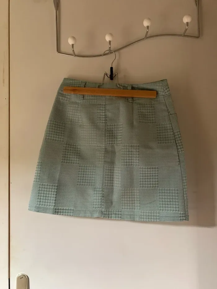 Jupe taille haute ceintree taille - photo numéro 2