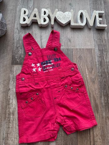 - Salopette short Sucre d’orge - 6 mois - Très bon état