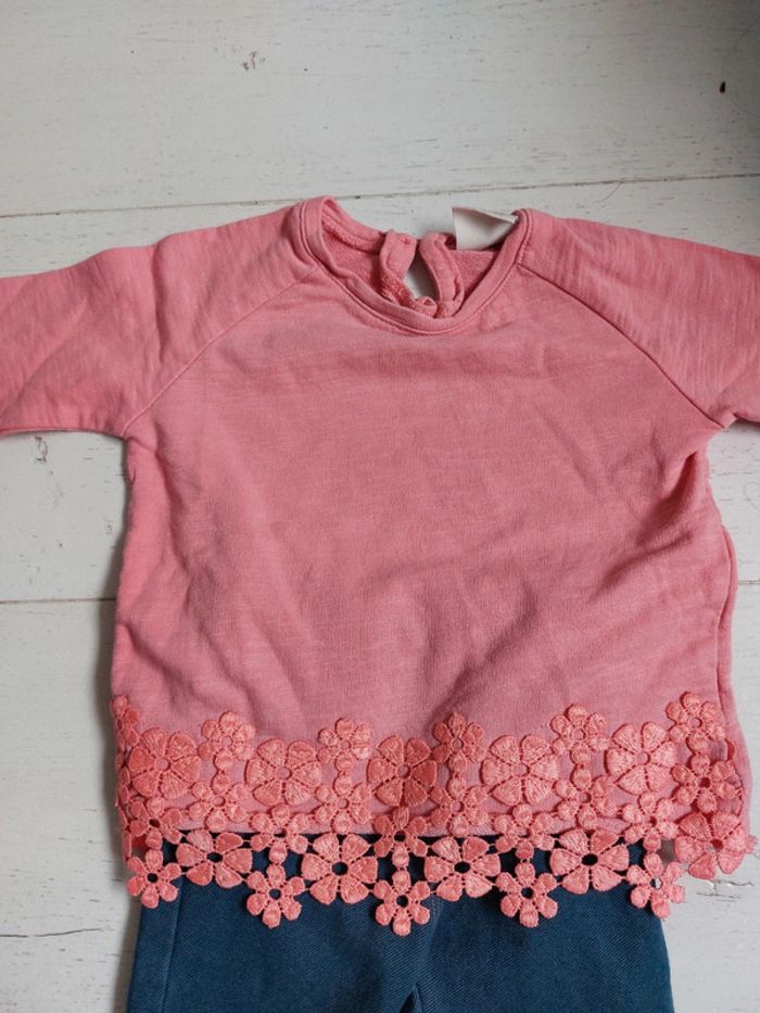 Ensemble Zara / Kiabi Taille 18 mois - photo numéro 2