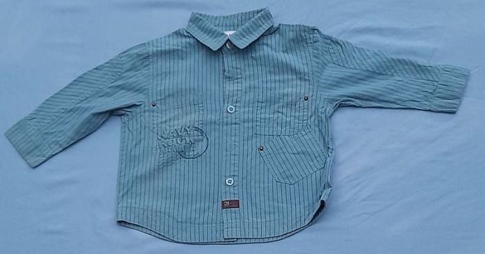 Chemise couleur jeans